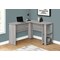 Monarch Specialties Computer Desk, Home Office, Corner, Storage Shelves, 48 in.L, L Shape, Work, Laptop, Grey Laminate I 7720 - alternate 3